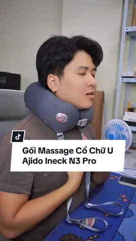 Gối chữ U massage cổ dành cho dân văn phòng này dùng thích nha #phanhotro #goimassage #goimassagecovaigay #Ajido 