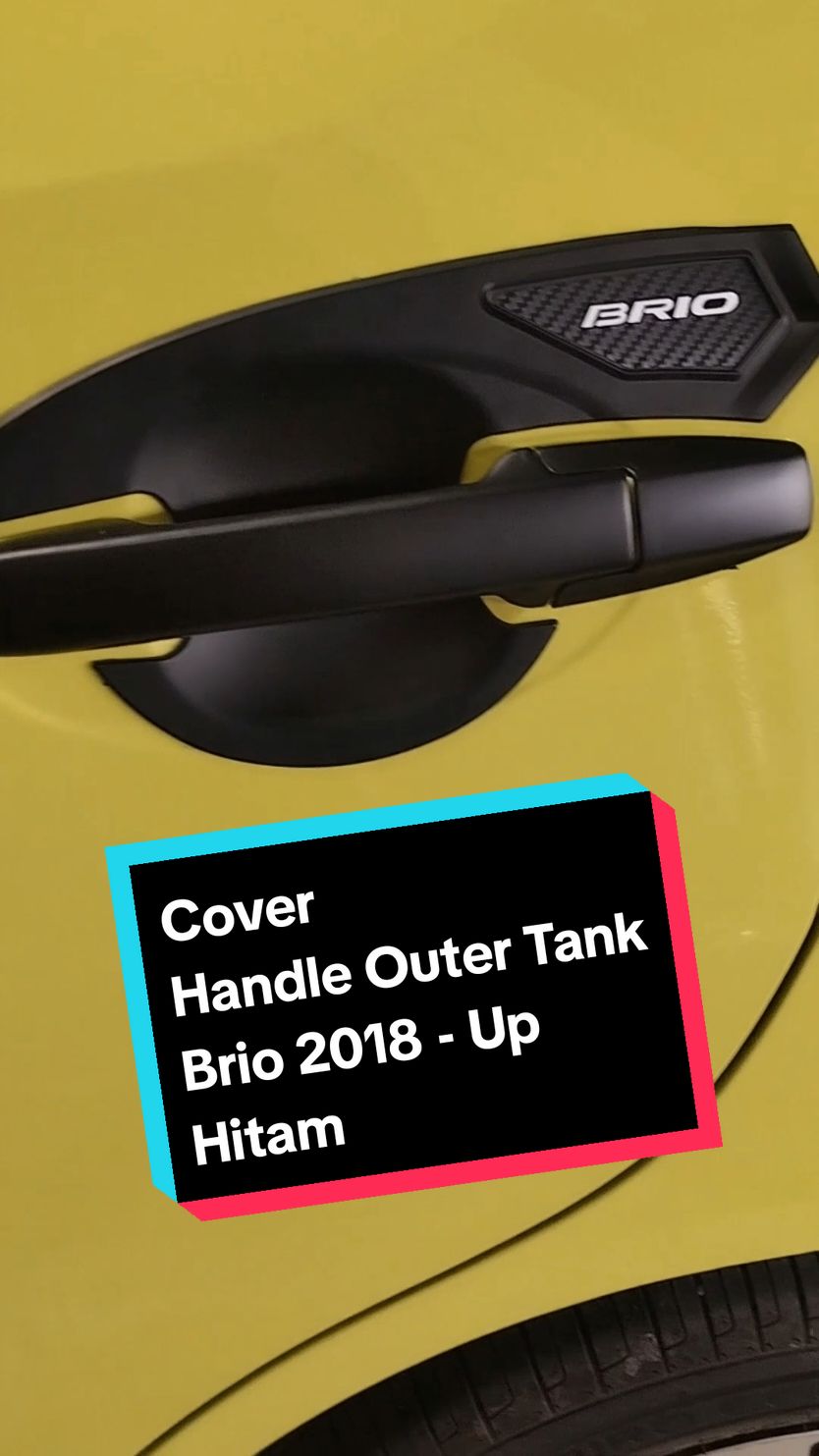 Cover Handle Outer Tank untuk mobil Brio 2018 - Up #coverhandle #mobil #brio #aksesoris 