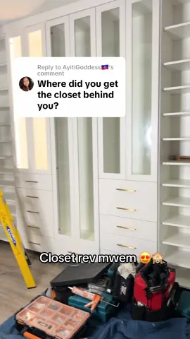 Replying to @AyitiGoddess🇭🇹 it was custom made i told them what i wanted and the closet company brought it to life 😍 closet rev mwem #famnayisien #haitiantiktok509🇭🇹🇭🇹🇭🇹 #closetrevmwem 