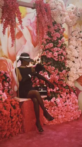 I got this perfect little black backless dress for my photoshoot right from tiktok shop! 💋🌸🌹 