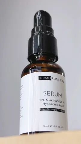 Try it now for less worries, more moisture! 😊 Dermorepubliq 10% Niacinamide + Hyaluronic Acid serum from @dermorepubliq ✨ #skincare #acne #serum #skincaretips #niacinamide #dermorepubliq 