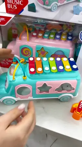 Educational Bus Toy Musical Instrument Bus Toy Multifunctional Piano Bus Early Educational Toys Fun Moving Toy for Kids Boys Girls Birthday Gift. WhatsApp 03315101239 or Inbox us to place your order. #toys #kidsbelike #fypシ #tiktok #foryou #funnytoys #kidsoftiktok #babytiktok #babylove #interesting 