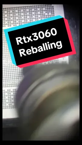 Reballing rtx3060 #reballing #rtx3060 #repair #serviciotecnico #laptoprepair #nvidia #rtx #microsoldering #reball #chip #graphics #gigabytegaming #portatil #reparacion #gigabyte #microelectronica 
