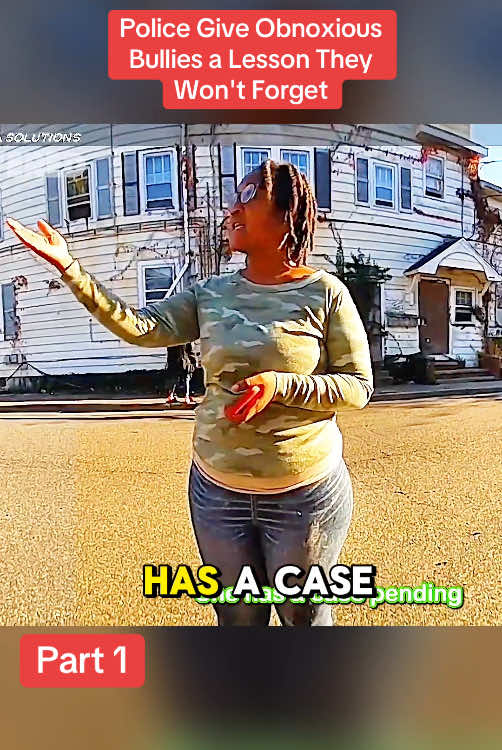 Police Give Obnoxious Bullies a Lesson They Won't Forget#cops #copsoftiktok #police #policeofficer #fyp 
