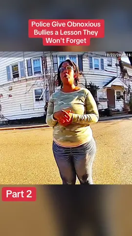 Police Give Obnoxious Bullies a Lesson They Won't Forget#cops #copsoftiktok #police #policeofficer #fyp 