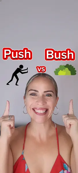 Push vs Bush - Hear the Difference? (American English)