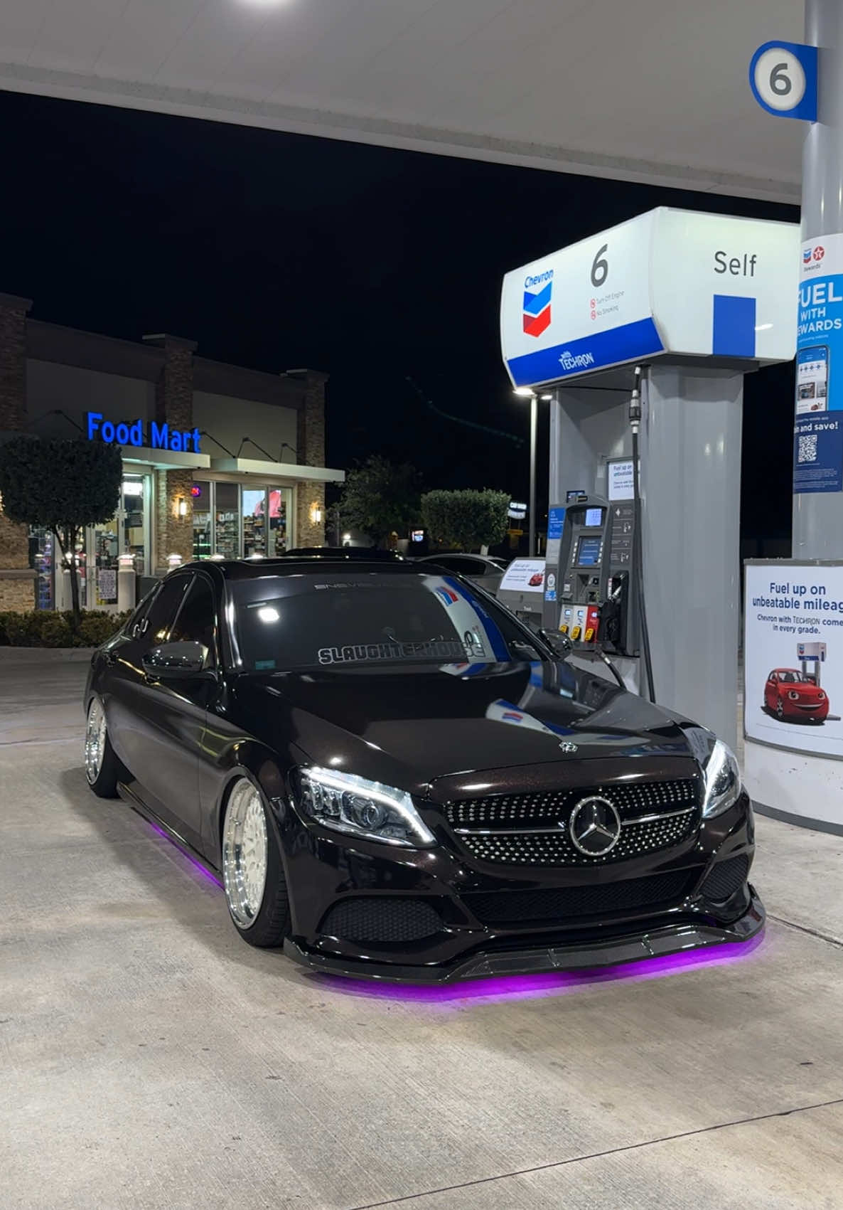 purple lights the world #mercedesbenz #luxury  #viral  #moddedw205  #benz  #carbonfiber  #cars  #miami #c300 #airlift3p  #stance  #amg  #soflo  #ladydriven  #amgaddict  #cargirls  #w205  #euro  #carcommunity  #c63  #bagged   #lowglow #3m #glossemberblack #rose #black 