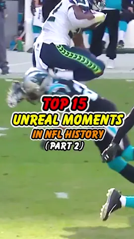 Top 15 Unreal Moments in NFL history (Part 2)#nfl #nflfootball #CollegeFootball 
