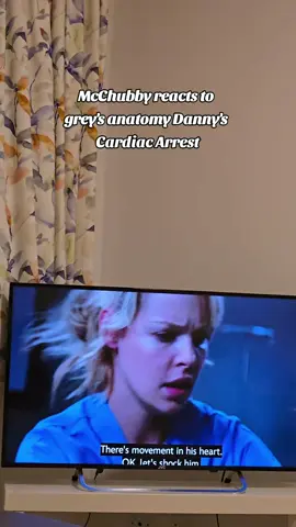 This certainly got his heart rate up. #McChubby #wivesoftiktok #greysanatomy #marriedlife #Mcwifey 