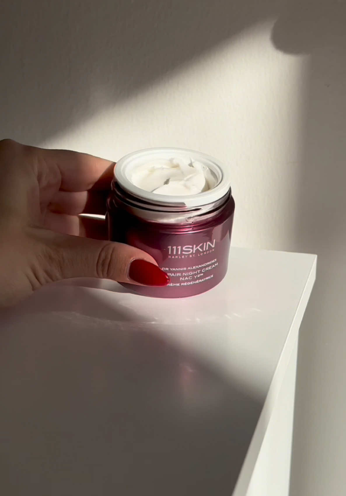 Drift into your dreams while your skin works overtime. Unlock the power of overnight rejuvenation with our Repair Night Cream NAC Y² – your winter skincare essential ❄️ This rich, nourishing cream is formulated to deeply hydrate and restore, providing the extra moisture your skin craves during colder months. Key ingredients include: ✨ NAC Y²: Our signature complex, packed with antioxidants to combat free radicals and support cellular regeneration ✨Pink Rock Rose Extract: Organically grown in the Mediterranean desert, this extract is harnessed for skincare due to its anti-inflammatory and skin-smoothing properties. Helps to reduce the appearance of fine lines and firm skin. ✨ Tara and Sea Moss Extract: Rich in vitamins and minerals, these extracts work to boost collagen and heal irritation, as well as replenish dry skin. They also balance sebum production and have anti-bacteria properties, ideal for preventing any overnight breakouts. ✨ Hyaluronic Acid: Delivers intense hydration, plumping the skin and fighting winter dryness ✨ Vitamin E: Soothes and protects against environmental stressors, keeping skin balanced and resilient Wake up to a revitalized, smoother, and more radiant complexion, no matter the season 🌙 #111SKIN #skincareroutine #winterskincare #SelfCare 