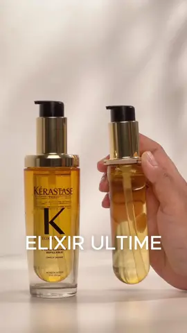 Instant hair goals cukup pakai a few drops #ElixirUltime aja, gampang kan? ✨Cek keranjang kuning biar hair maintenance kamu makin effortless #KérastaseID #HairTok #ShinyHair #HairGoals 
