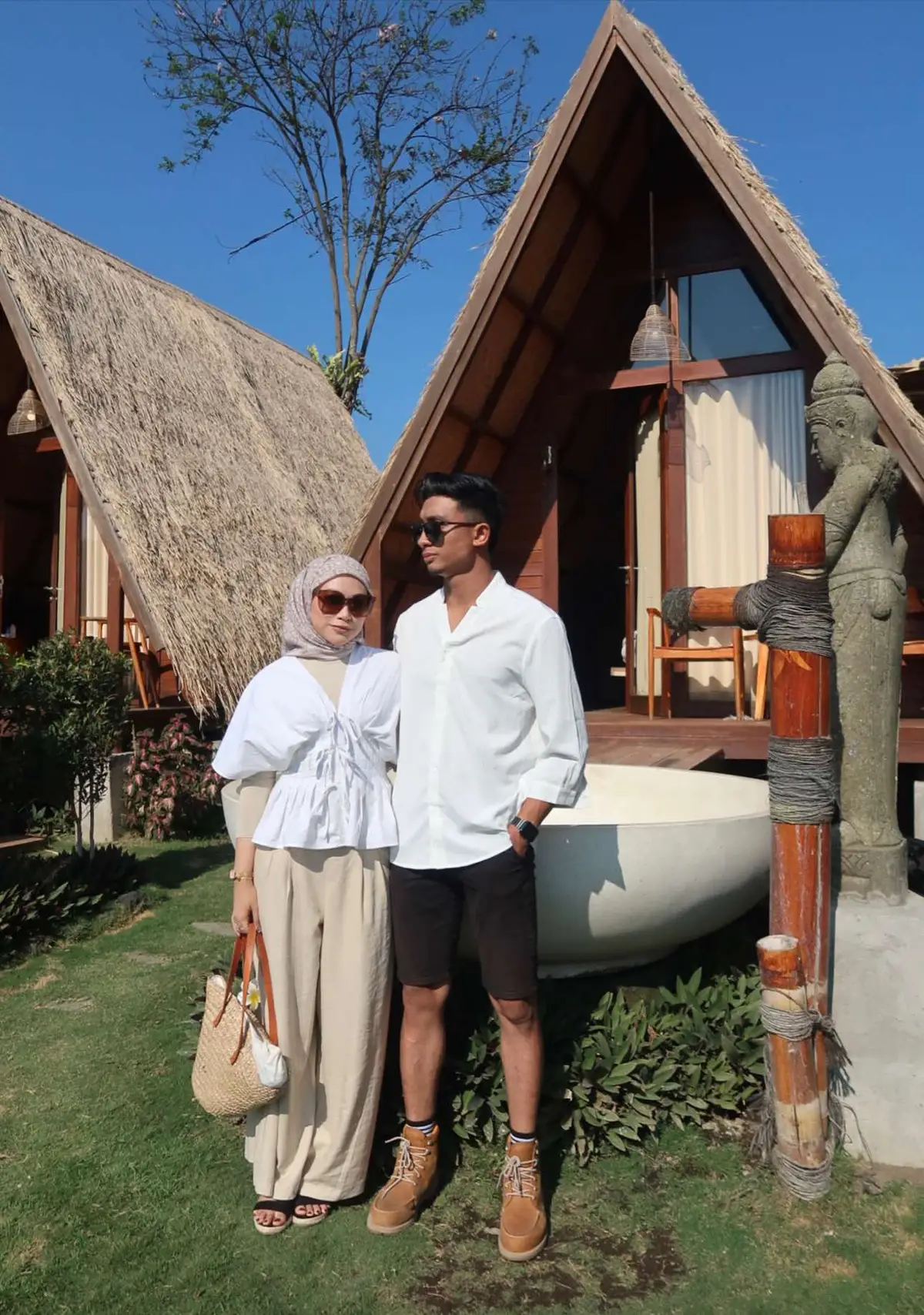 View paling cantik 🤍 #bali#honeymoontrip#kintamani#glampingbali  