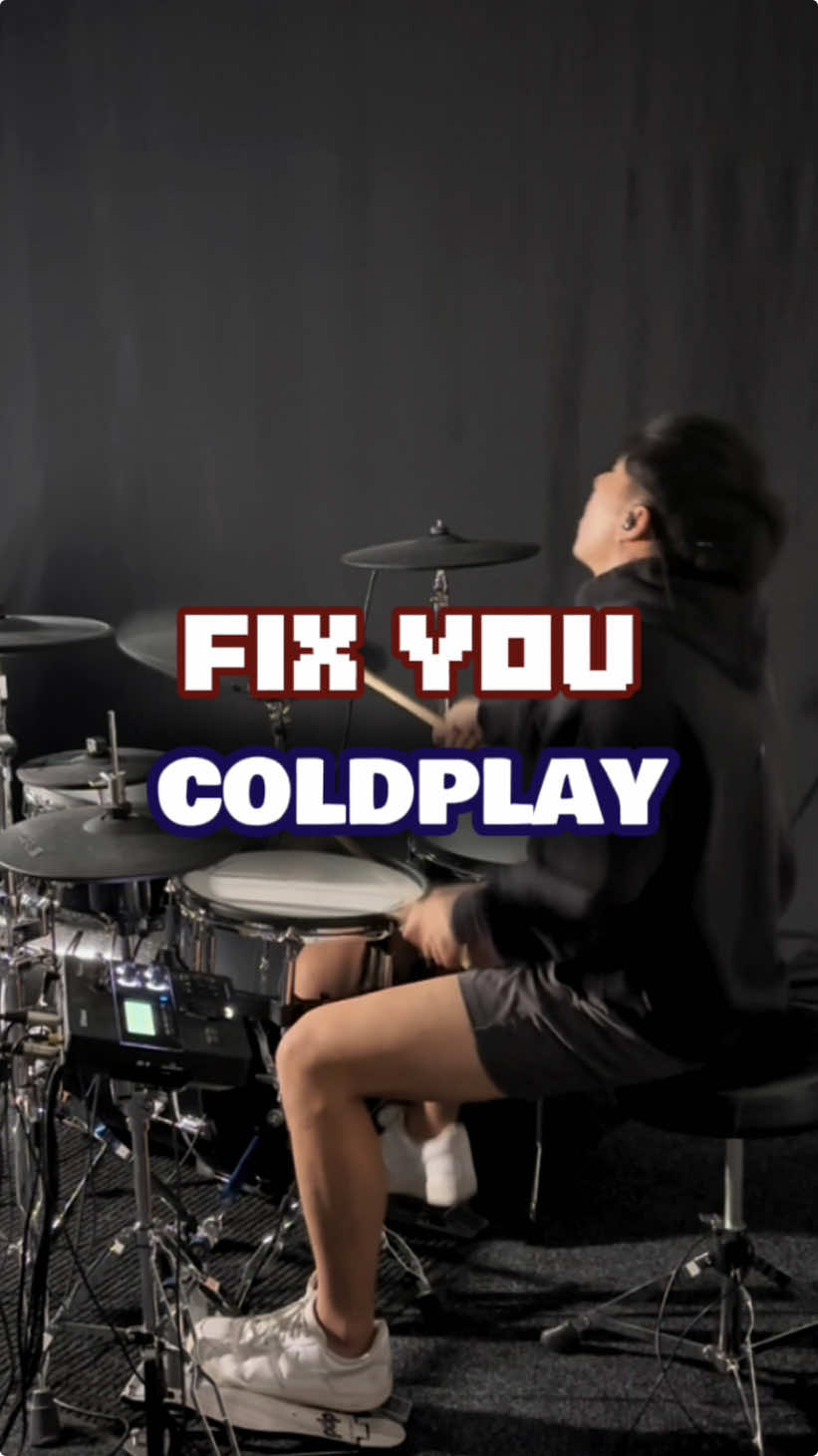 #drumcover #fixyou @coldplay  . #fyp #foryou #foryoupage #drums #drummersoftiktok 