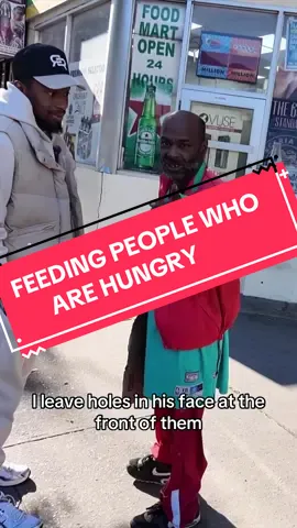 Feeding people who are hungry  - love his sense of humor. Turn everything negative into something positive. ❤️‍🩹