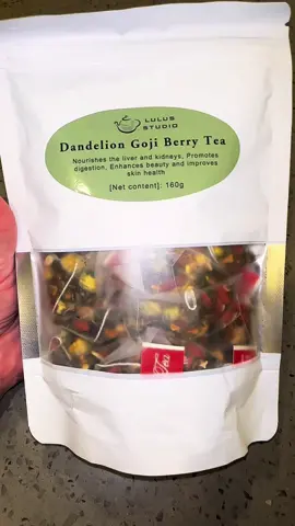 This dandelion goji berry tea is so amazing! It is currently on sale. It comes in tea bags which would make the perfect gift. It helps promote digestion. I love using this tea. #dandelions #dandelion #tea #teas #dandeliontea #digestion #digestivehealth #gojiberry #TikTokShopBlackFriday 