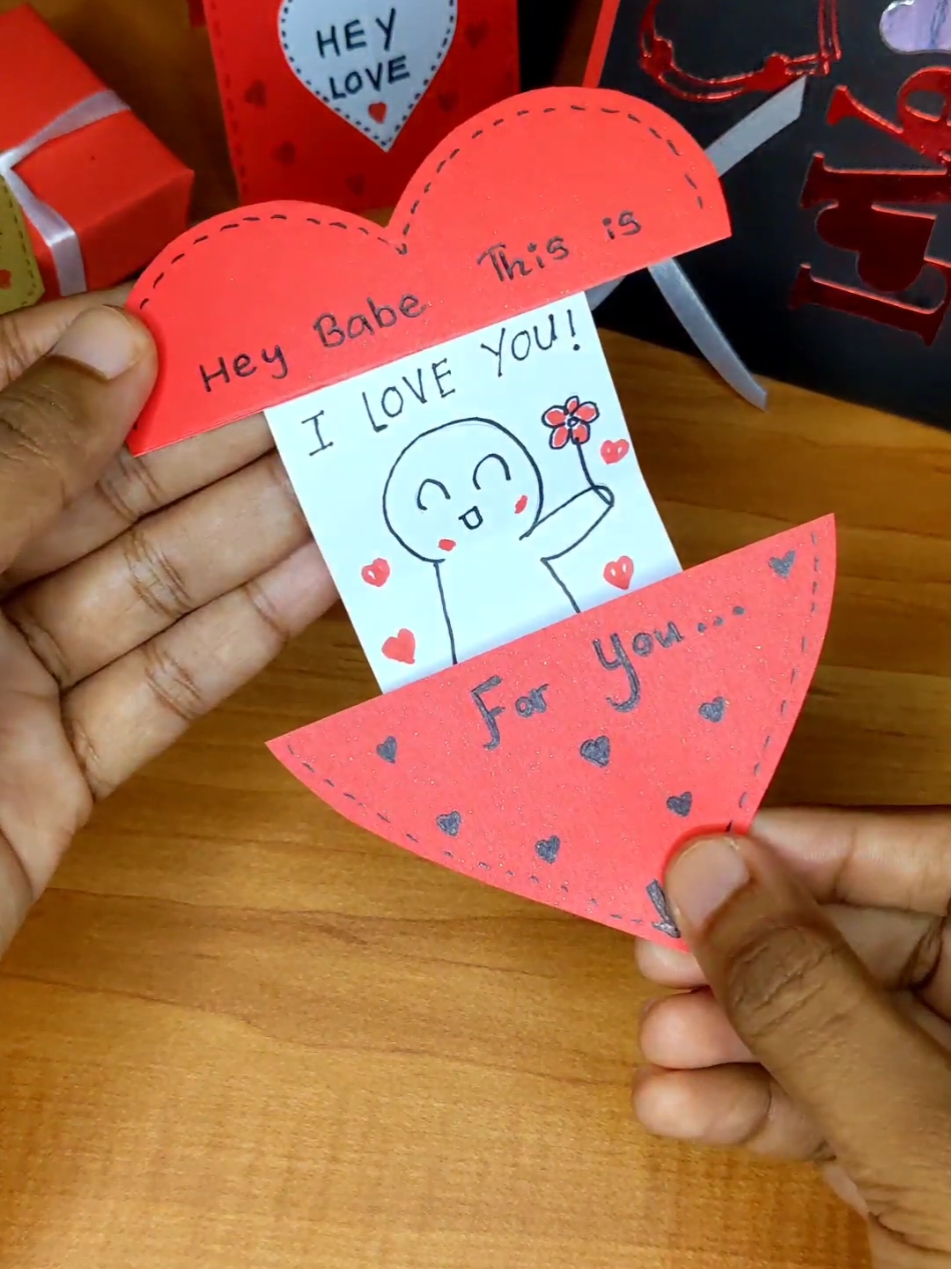 hey boys, you can try this for her ☺️❤🎁... girls mention your bf 🥰 cute gift for lover | easy gift ideas | handmade gift for your lover | cute way to say your love 🥰🎁❤  #itsmepubudu #DIY #crafts #easy #handmade #papercraft #fyp #foryoupage❤️❤️ #fypage #fypシ゚viral #loveyou #MadeWithLove #giftideas #cutegift #giftforhim 