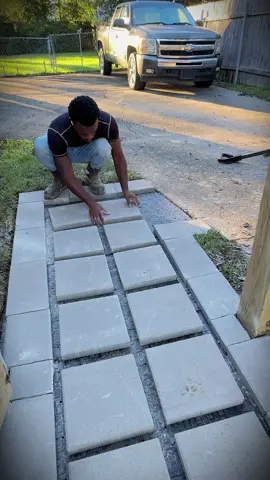 Building a $600 walkway.. Working with Unc.. #walkway #pathway #DIY
