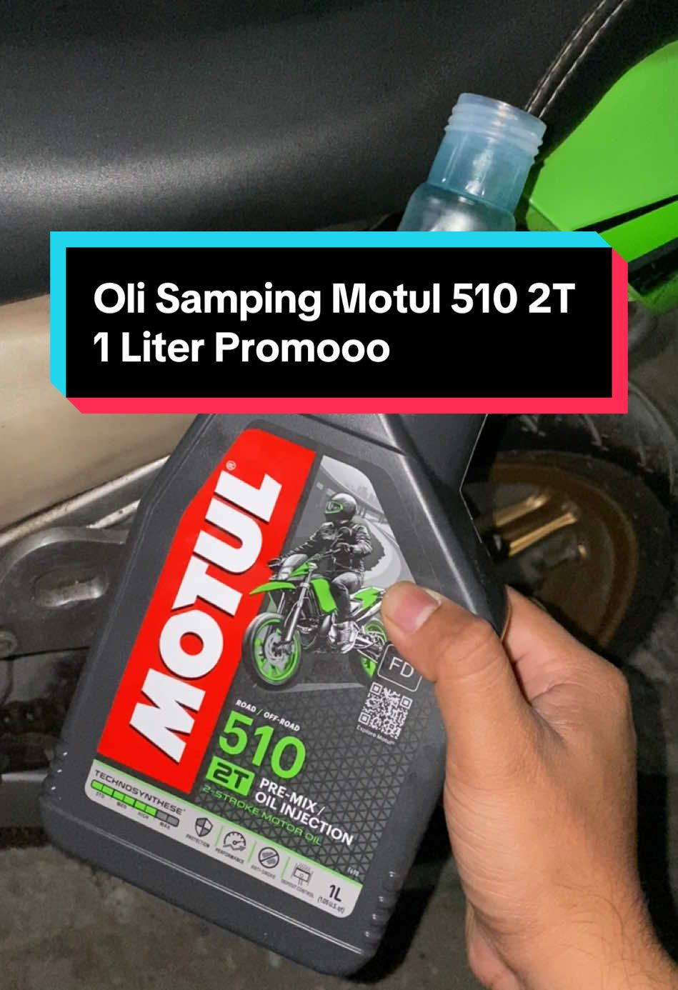 Oli MOTUL 510 2T 1 Liter Oli samping  #olisamping  #olisamping2tak  #olimotul2t  #motul510  #motul  #motul2t  #olimotul  #fyp  #viral  #cuantanpabatas 