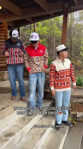 Our ONE YEAR drop is scheduled for next saturday 🐎  ALL 5 OF OUR SWEATERS WILL BE ON OUR WEBSITE✅ DONT MISS IT WE WILL NOT RESTOCK EVER! #Estiloazteca #western #westernwear #clothing #fall #homies #hispanic #latina #mexico #horse #sweater #fyp #foryoupage #aztecas #foryou #ranchwear #rancho #clothes #ranchera #drop #tribal #norteñas #huapango #dance #baile #bailes #amor #leaves #sweater #warm #zipup #bonfire