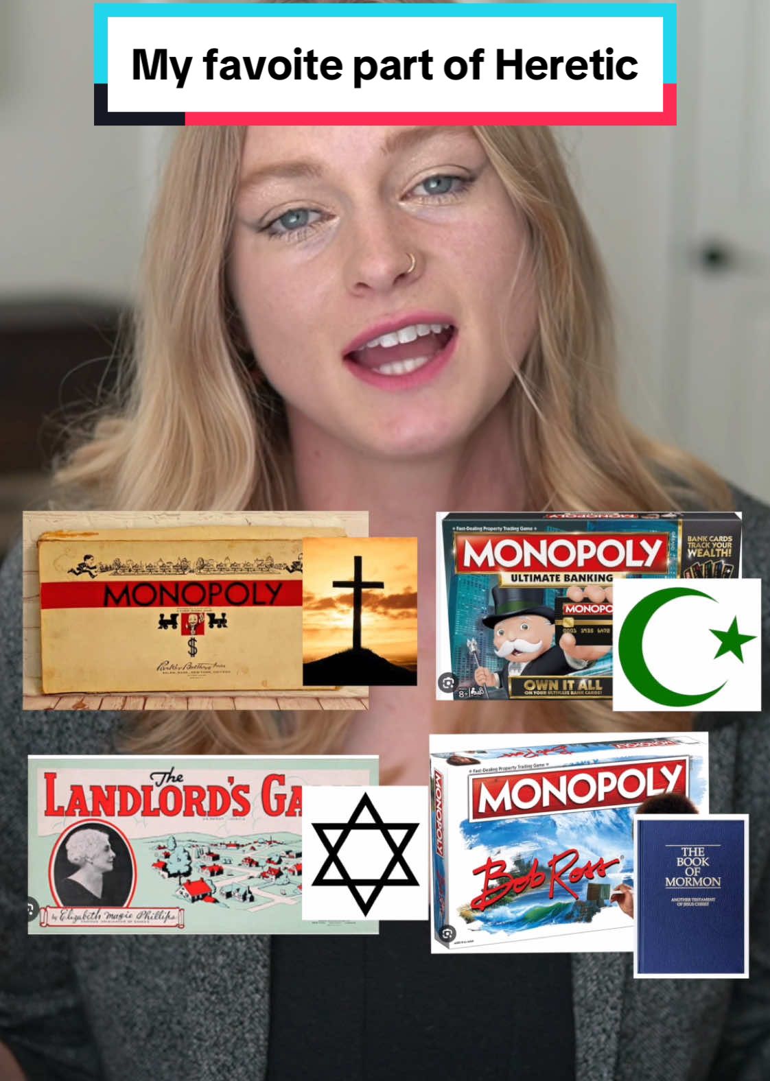 Check out my full reaction/analysis in my latest YouTube video! #a24 #heretic #bookofmormon #mormonmissionaries #exmormon 