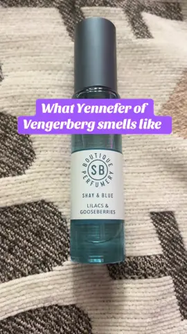 What Yennefer of Vengerberg is supposed to smell like.  Lilacs and Gooseberries by Shay and Blue Although this fragrance was gifted, I already fulfilled my posting requirements. I’m continuing to share this fragrance because I genuinely love it! #shayandblue #thewitcher #yenneferofvengerberg #yenneferthewitcher #lilacsandgooseberries #fruityfloral #fruityfloralfragrances #fragrancetiktok #fragrancetok #perfumetiktok #perfumetok 