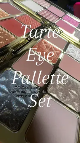 These sets never go on sale!! Whem they are gone, they are gone!!! $32 is a steal!! Bundle it with another fav to save the 20% off!! #tarte #tarteeyeshadow #tarteeyeshadowpalette #eyeshadowpalette #eyeshadow #makeuptiktok #tiktokshopblackfriday #ttstakeover #tiktokshopcybermonday #giftguide #ttsdelight 