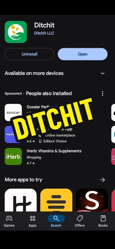 YALL CHECKOUT #ditchit IN THE APP STORE. I LIKE IT SO MUCH BETTER THAN ALL THOSE OTHER APPS. 🙌 #APPSTORE #BUYSELLTRADE 