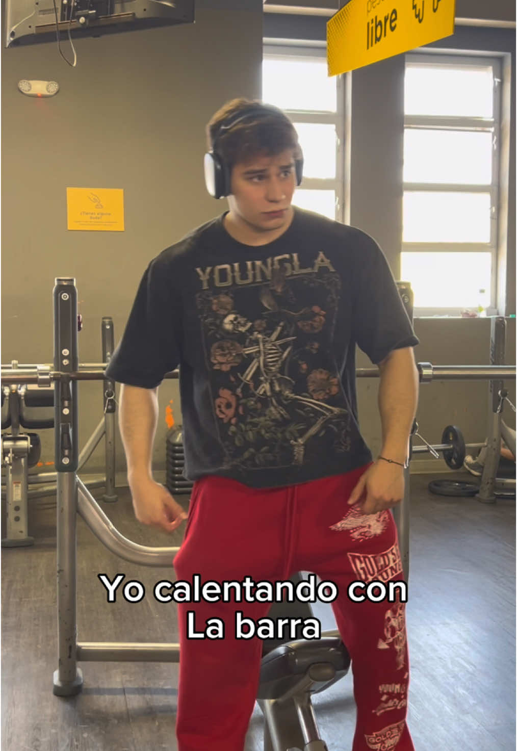 Uno ya no puede calentar a gusto  #Fitness #aesthetic #GymTok #fitnessmotivation #fyp 