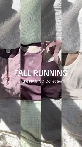 Fall fashion 🤝 fall running.  The #NAGINOCollection is made for women by women, helping you look and feel good on your runs.