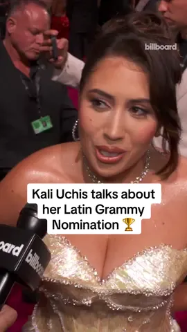 Here's how @Kali Uchis feels about her record of the year nomination at the 2024 #LatinGRAMMY Awards 🏆