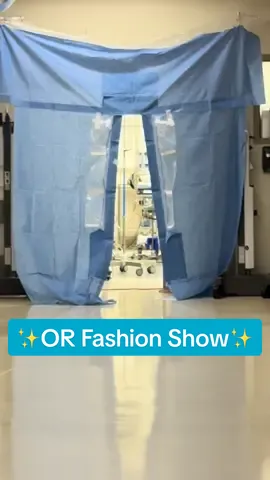OR Fashion Show😬 Happy Peri-Operative week ! Healthcare workers deserve some fun too❤️ #orfashionshow#perioperativeweek #ornurse#operatingroom#nurse#scrubnurse#scrublife#surgicaltech#fyp 