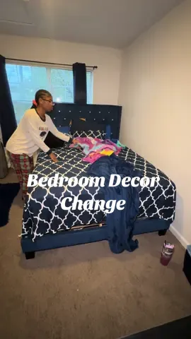 This Color Scheme Is 😮‍💨😮‍💨  #fyp #bedroomdecor  #bedroomdecorideas  #CleanTok #decorchange  #bedroomideas  #bedroommakeover 