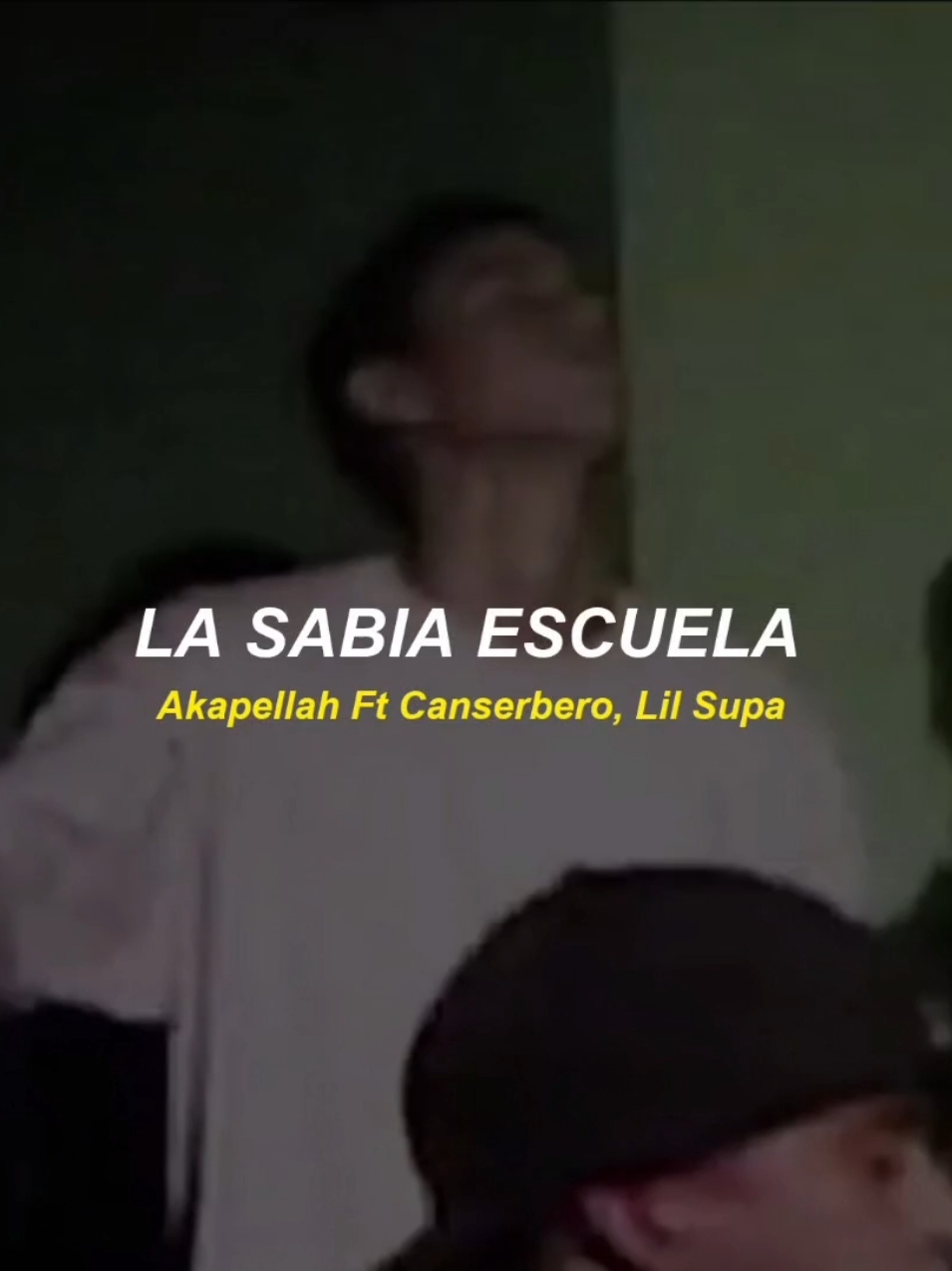 Akapellah Ft Canserbero, Lil Supa - La Sabia Escuela #Rap #rapvenezolano #hiphop #hiphopvenezolano #venezuela  #akapellah #canserbero #lilsupa #lasabiaescuela #letras #fyp 