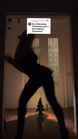 Replying to @AmandaSnow💖 why did I only find out about nonesense christmas TODAY? @Sabrina Carpenter dc: @Asya😇 #nonsensesabrinacarpenter #nonsense #nonsensechristmas #sabrinacarpenter #christmasdance #christmastiktok #christmas #christmas2022 #cosyseason 