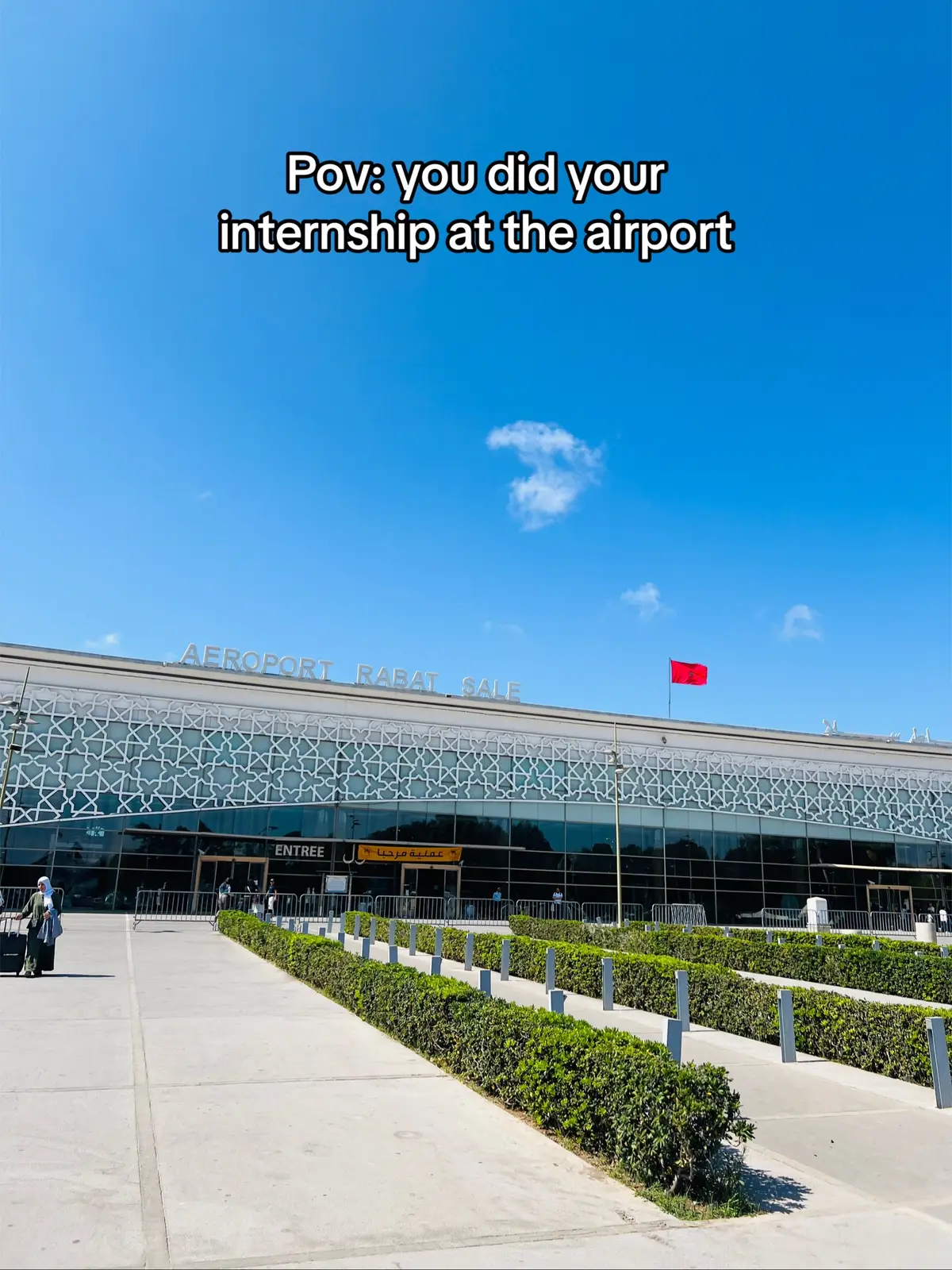 ✈️🤍.  . . . .   #internship #aerospaceengineering  #rabat #airport  #fyp #pourtoi #fypシ゚viral🖤tiktok #morocco🇲🇦 #الشعب_الصيني_ماله_حل😂😂 