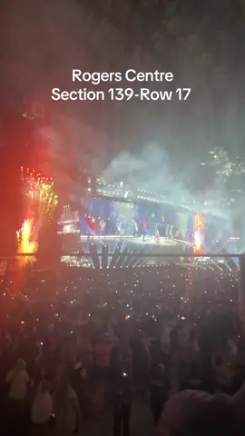 Seat View! #rogerscentre #toronto #section139 #erastourtaylorswift #139