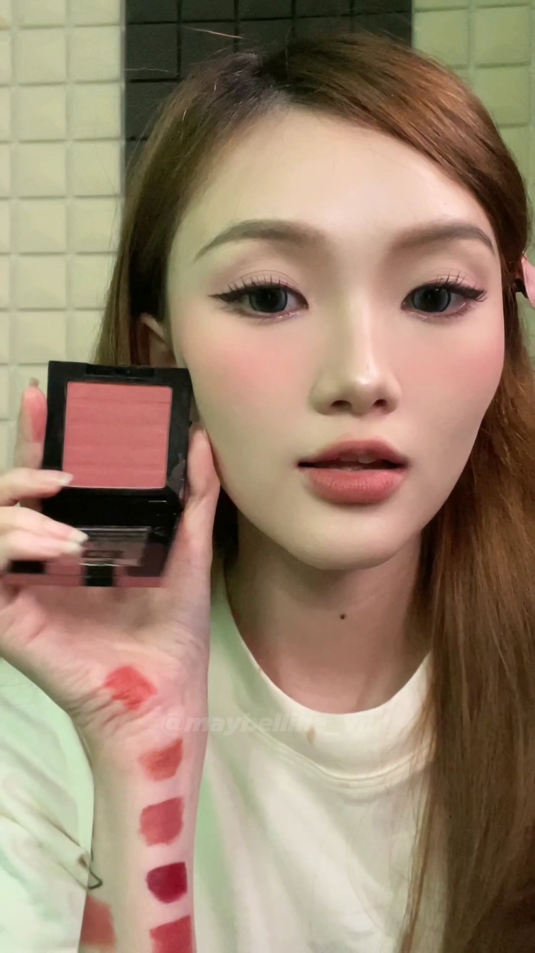 Kết hợp 2 màu phấn má 30 & 60, 3 màu mới về của Maybelline xinh quá, phải mua lẹ lẹ thoaii 🌸🌸 #maybelline_vn #goclamdep #thuvienmakeup #muataitiktokshop #reviewlamdep #blush #mnybaslive #tienbas 