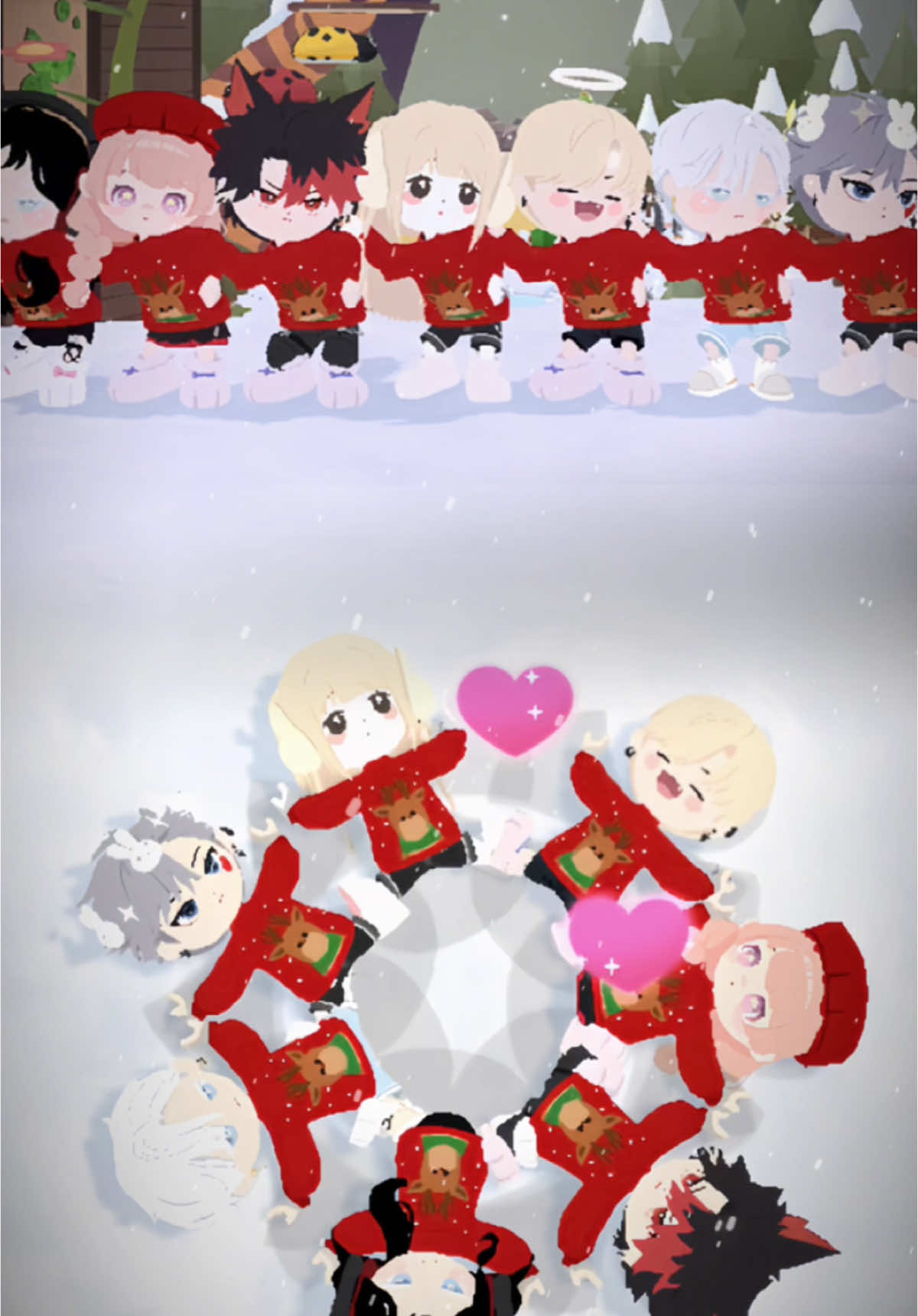 Cùng hoà nhịp giáng sinh 🎄💗 [cre: @gaodzco102safari ] #playtogether #playtogethervn #playtogethervng #fyb #trend #cute #christmas 