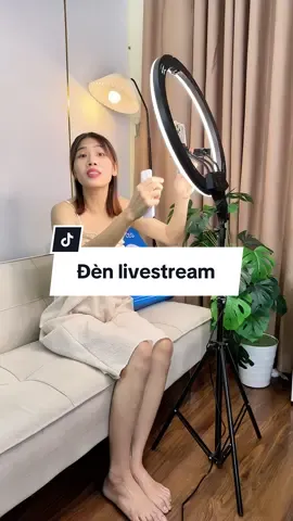 Đèn livestream 45cm tiện lợi #denlivestream #kimthach #salegiuathang 