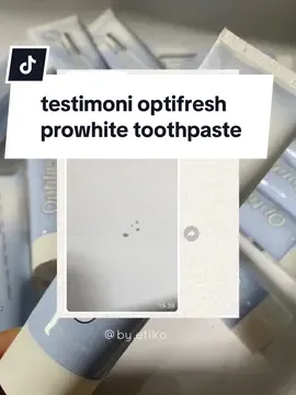 Kata mereka yang udah coba Optifresh Prowhite  #optifreshprowhitetoothpaste  #pastagigioriflame