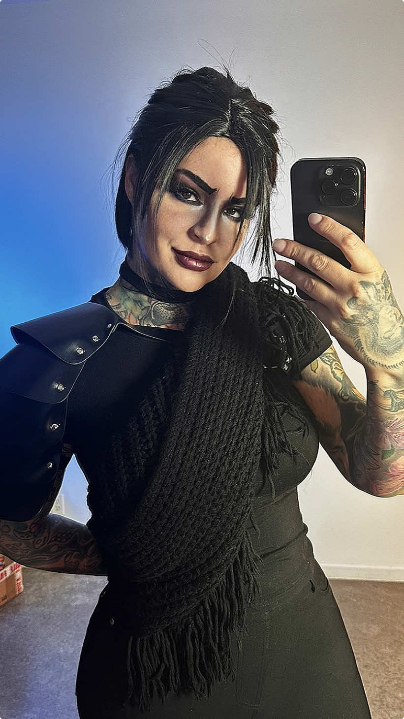 Replying to @⊱𝒓𝒐𝒄𝒌𝒚⊰ #sevika #sevikacosplay #arcane #riotgames #sevikaarcane #jinx #vi 