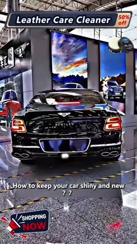 Car leather care cleaning cream