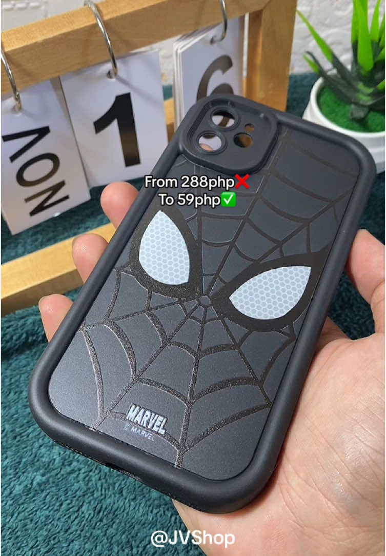59pesos lang to Spiderman Iph0ne 11 case😍 #case #iphone11case #phoneprotection #fyp 