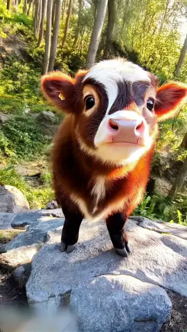 Found a cute little 🥰#highlandcow #highlandcattle 