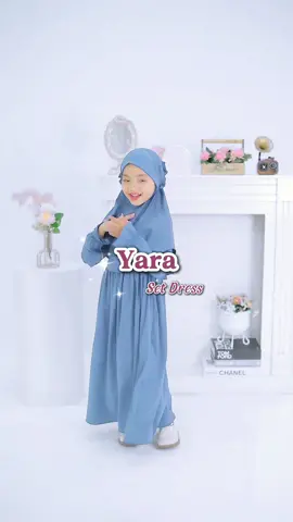 Simple , Comfy & Pretty Look 😍  Yupss siapa lagi kalo bukan Yara Set Dress✨ Dress secantik ini udah Set Hijab, Harganya MURAH POLL MULAI 90 Ribuan🤩 #outfitinspiration #gamismurah #gamiskekinian #dresssethijab 