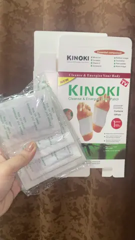 KINOKO PATCH ‼️CLEANSE AND ENERGIZE FOOT PATCH GET YOURS NOW ✅ #kinokidetox #fyp 