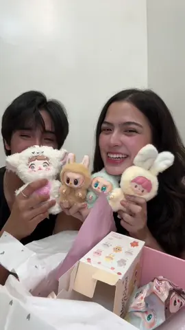 Another day, another unboxing with my special guest, @kyle daiñel estrada ☺️ Me so happy!! May crybaby x PPG na rin ako sa wakas! 🥰💗 Got all these toys from my super trusted seller/friend,  @_prettyquick on ig! For super hard to find popmart items & 100% legit designer bags, check them out! #fyp #labubu 