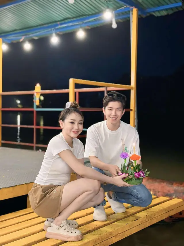 บางทีก็เหนื่อยที่น่ารัก 🧡💜 @Chanoknet  ปล.ผมว่าคุณน่าจะชอบภาพนี้ ☺️#ลิเกโอปป้ากับยายตาโต #นุกฤษฎา #ลิเกโอปป้า #นุ่นเนตรชนก #ดําดง 