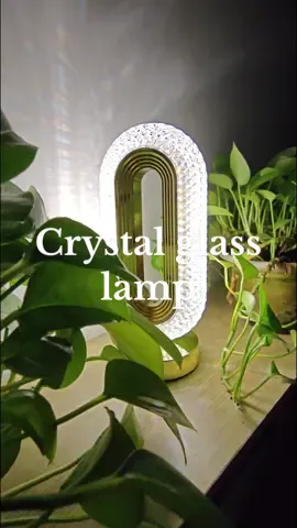 Crystal glass lamp#uk #trending #share #homedecor #lamp 