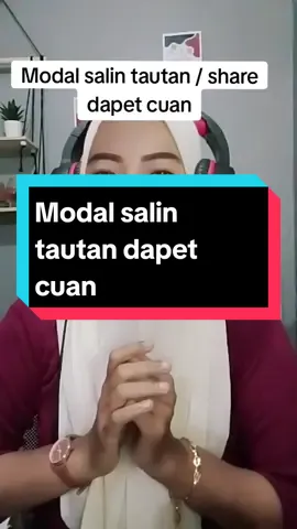 cuma hanya salin tautan/share bisa dapet cuan/komisi guys #tiktokshopforcreator  #pejuang1kfollower  #pejuang1k  #live  #livestream  #foryou 